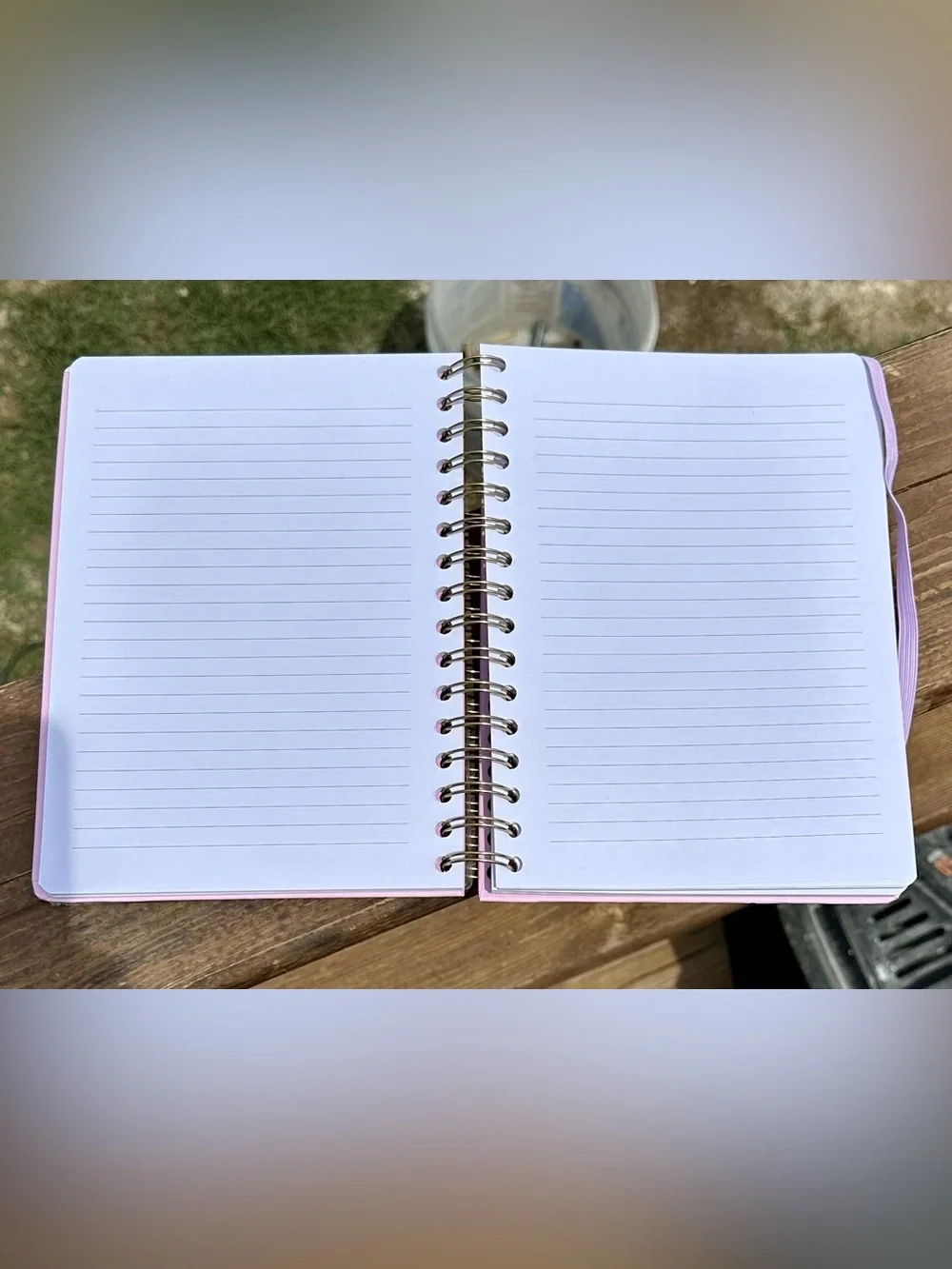 Bright Days are Ahead Hardcover Spiral Notebook Set with Pen